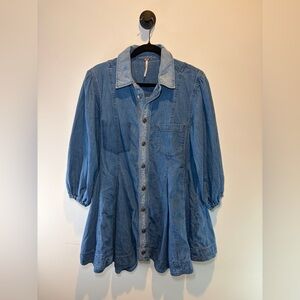 Free People Get Free Denim Mini